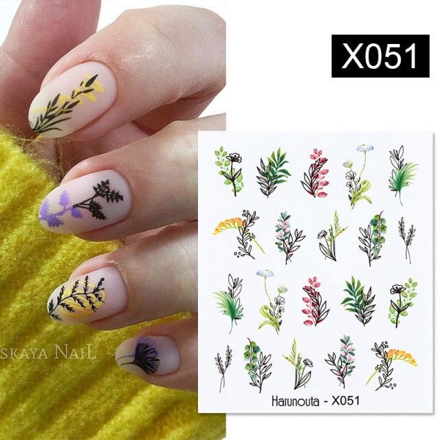 Décalcomanies à l'eau fruits d'été Kiwi Banane Fraise Fleur Alphabet Feuilles Autocollants Nail Art Wraps Curseur Décorations Tranches Nail Art Fruits 3D, Fournitures Nail Art Slime Fruits d'été Décorations Nail Art Flocons de Fruits Accessoires Nail