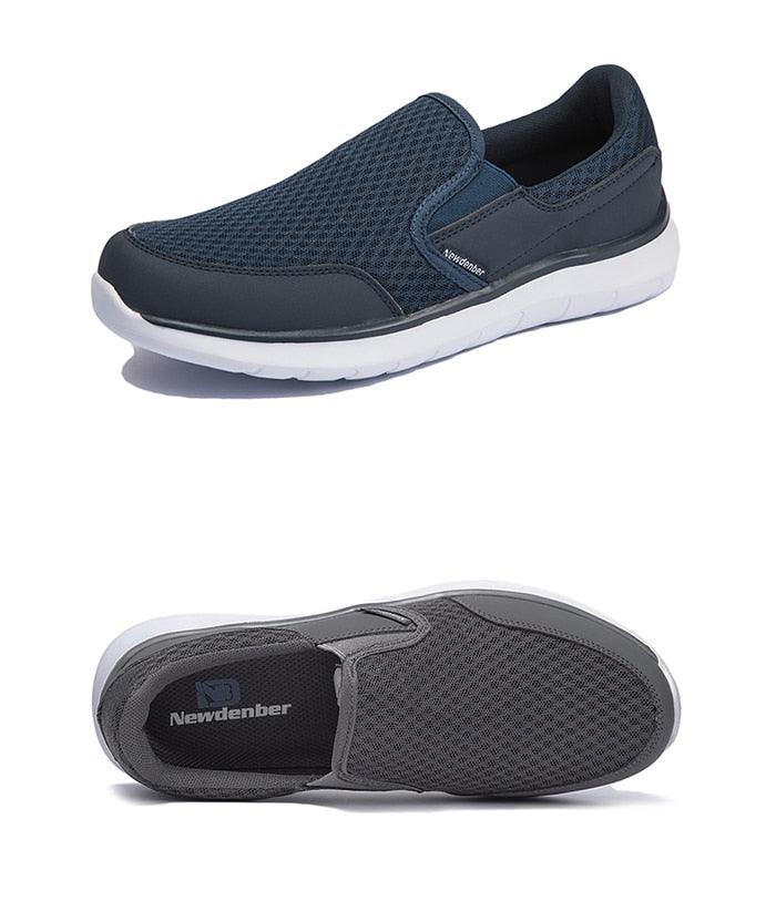 Chaussures légères d'été pour hommes, qualité respirante, chaussures de marche décontractées ultra légères et respirantes de style espadrille, chaussures de sport antidérapantes et athlétiques.