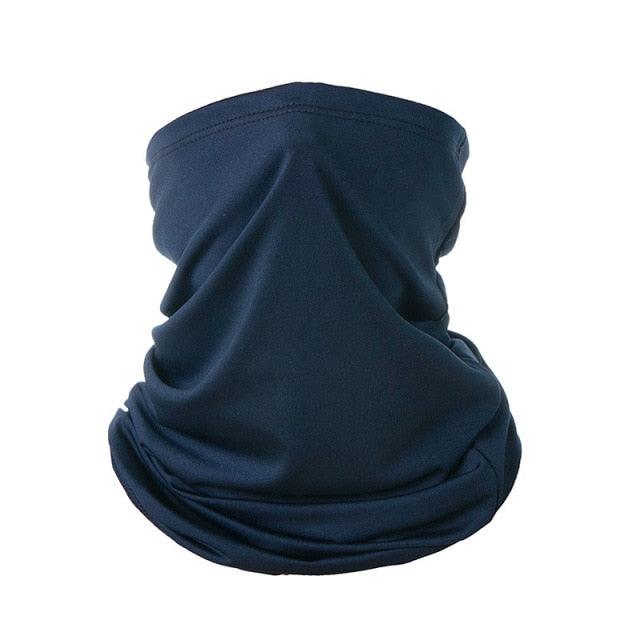 Été Hommes Femmes Camouflage Bandana Demi-Masque Cagoule Cache-Cou Foulard Couverture Faciale Cyclisme Chasse Pêche Cagoule Écharpe Unisexe Hommes Femmes Bandanas Polyester Respirant Coupe-vent Anti-UV Cache-Cou Camping Randonnée Escalade Masque Facial