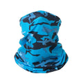 Été Hommes Femmes Camouflage Bandana Demi-Masque Cagoule Cache-Cou Foulard Couverture Faciale Cyclisme Chasse Pêche Cagoule Écharpe Unisexe Hommes Femmes Bandanas Polyester Respirant Coupe-vent Anti-UV Cache-Cou Camping Randonnée Escalade Masque Facial