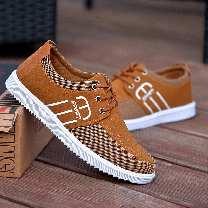 Chaussures d'été décontractées élégantes pour hommes, en toile respirante, mode, décontractées, sneakers, respirantes, confortables, pour la marche, design moderne