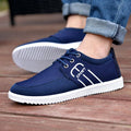 Chaussures d'été décontractées élégantes pour hommes, en toile respirante, mode, décontractées, sneakers, respirantes, confortables, pour la marche, design moderne