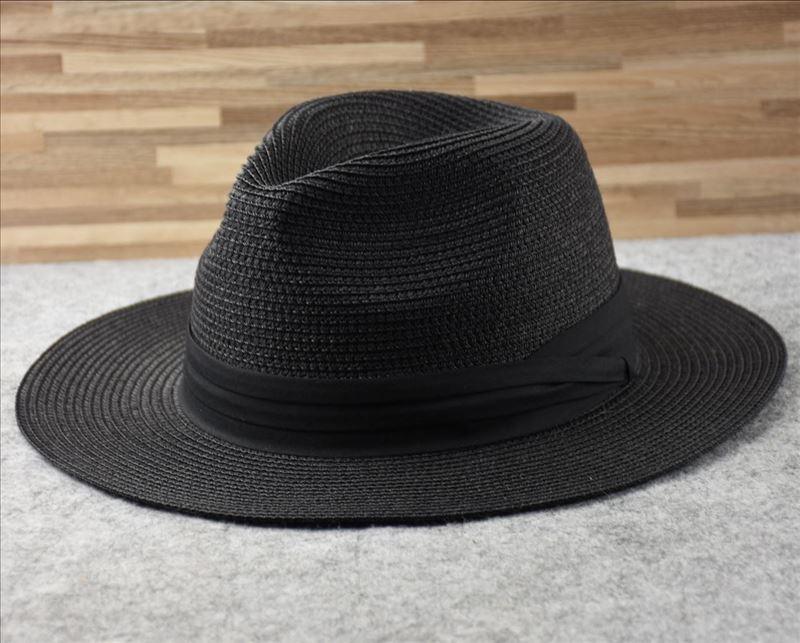 Chapeaux d'été d'extérieur pour hommes grande taille, chapeau de paille large bord pour dames, chapeau de paille de luxe unisexe, chapeaux de cérémonie classiques pour hommes, accessoires de fête