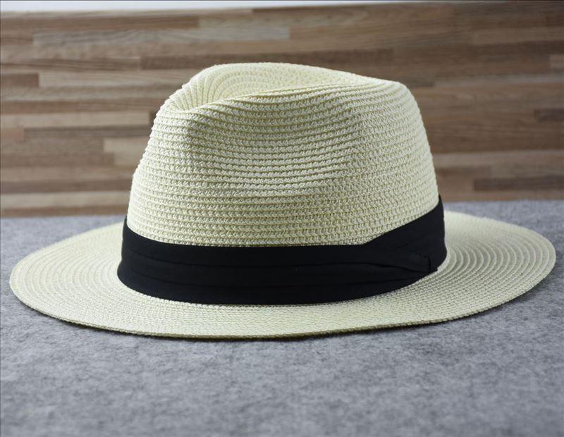 Chapeaux d'été d'extérieur pour hommes grande taille, chapeau de paille large bord pour dames, chapeau de paille de luxe unisexe, chapeaux de cérémonie classiques pour hommes, accessoires de fête