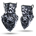 Bandana Triangle Imprimé Été Course Vélo Demi-Masques Chasse Ski Randonnée Pêche Cyclisme Snowboard Bandeau Homme VTT Masque de Pêche Réfléchissant Nuit Vélo Paintball Masque de Chasse Extérieur Shamash Écharpe Homme Femme