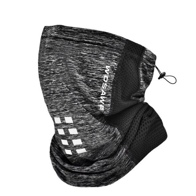 Bandana Réfléchissant Cyclisme Été Écharpe Cache-Cou Respirant Anti-UV Soie Glacée Vélo VTT Moto Protection Randonnée Camping Camouflage Visage Shemagh