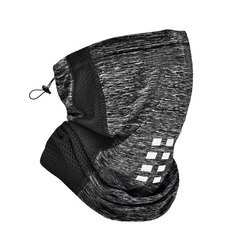 Bandana Réfléchissant Cyclisme Été Écharpe Cache-Cou Respirant Anti-UV Soie Glacée Vélo VTT Moto Protection Randonnée Camping Camouflage Visage Shemagh