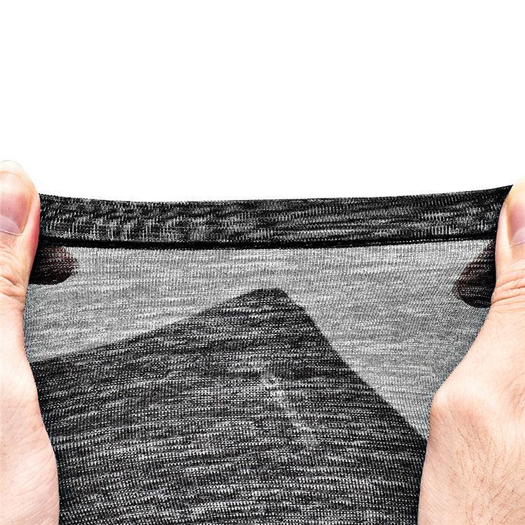 Bandana Réfléchissant Cyclisme Été Écharpe Cache-Cou Respirant Anti-UV Soie Glacée Vélo VTT Moto Protection Randonnée Camping Camouflage Visage Shemagh