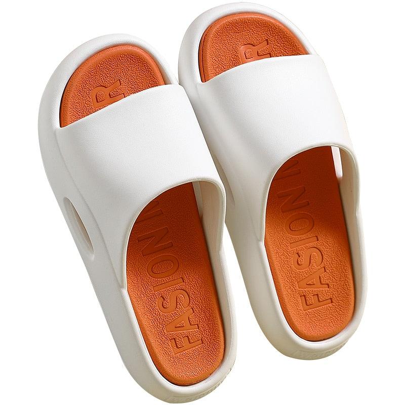 Chaussons d'été pour femmes, sandales de plage décontractées, chaussures de sport à semelle épaisse et antidérapante pour hommes, claquettes de piscine et de douche, sandales confortables à bout ouvert