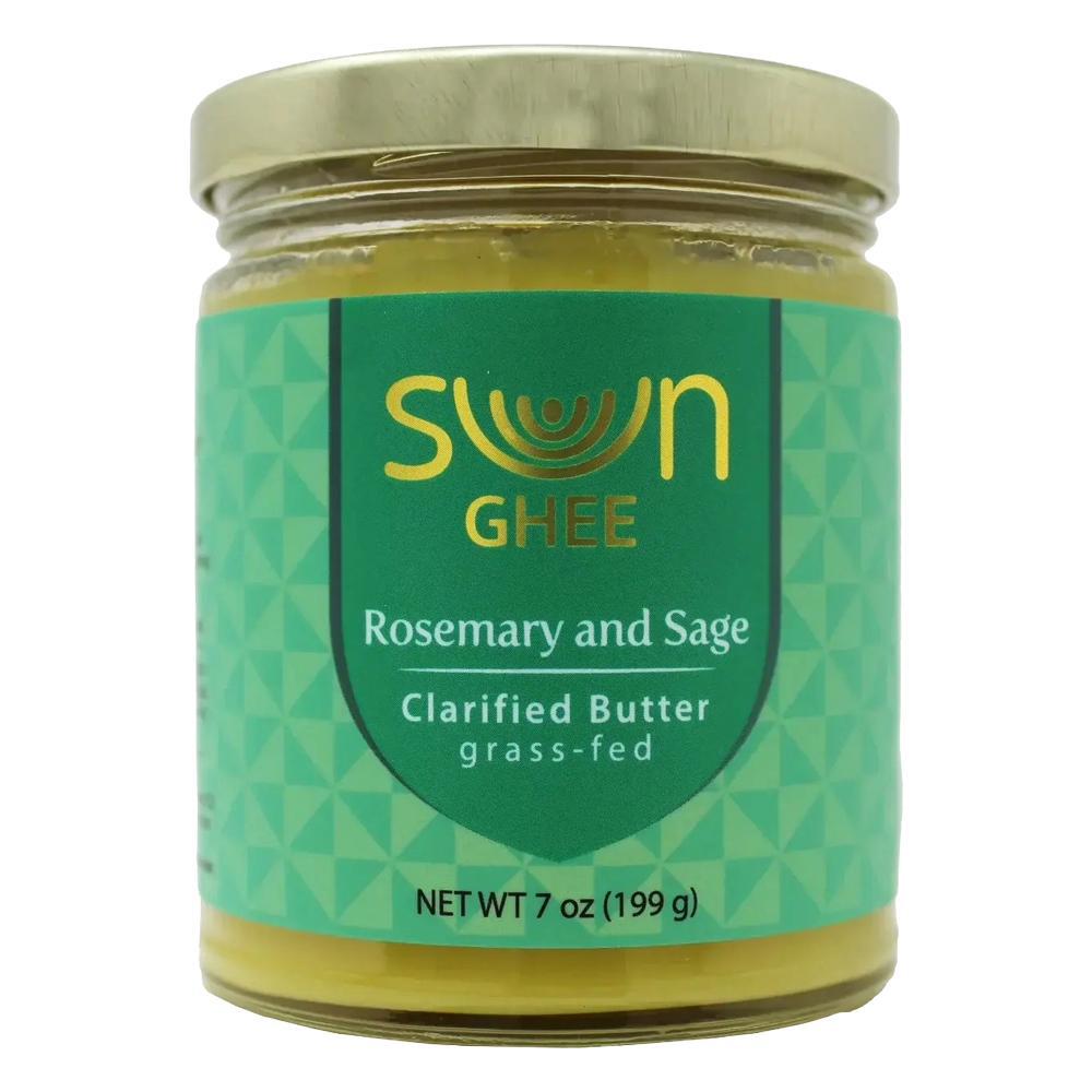 Sun Ghee - Beurre clarifié « Romarin & Sauge » (7 oz)