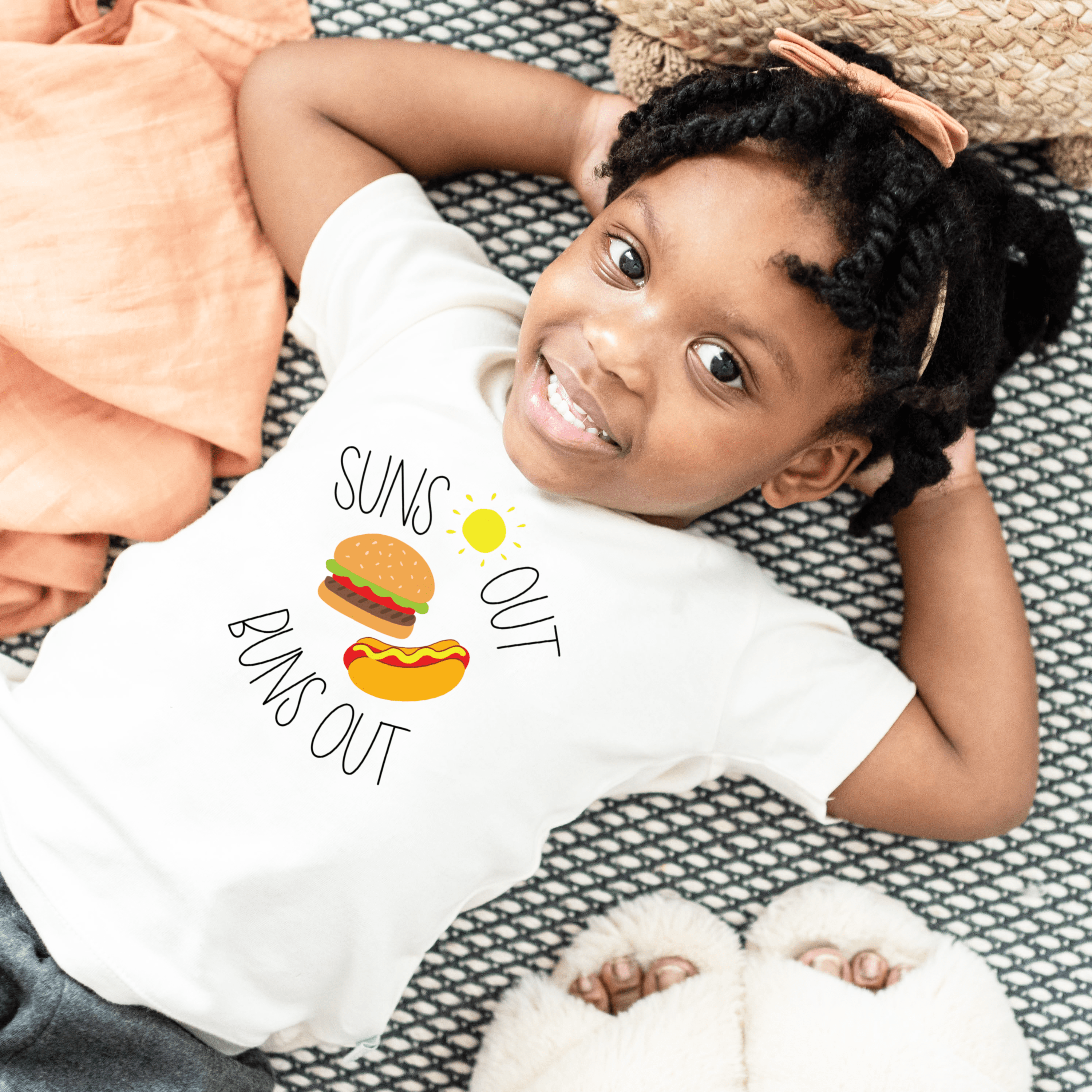 t-shirt graphique | il fait soleil, on sort les petits pains