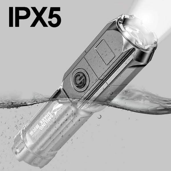 Lampe de poche LED super brillante en ABS à faisceau focalisé