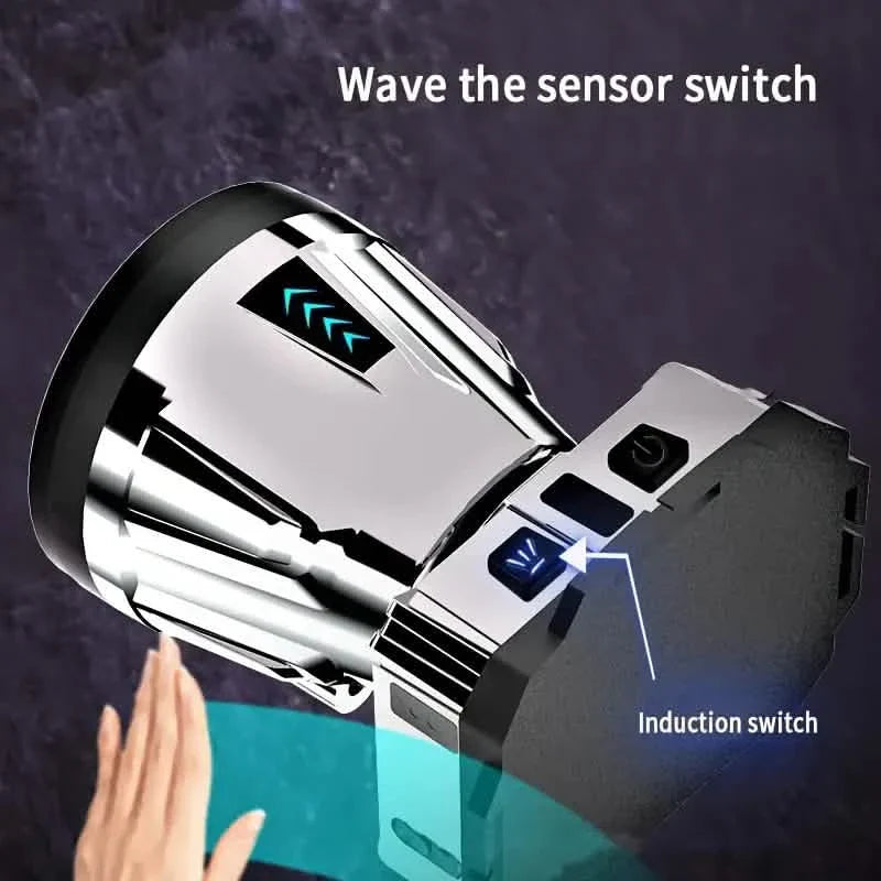 Phare avant rechargeable par USB super lumineux