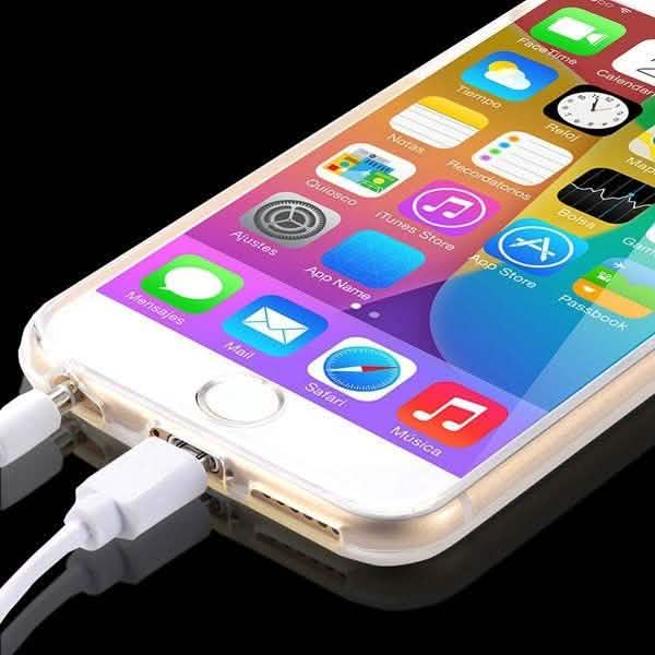 Étui transparent en TPU super flexible pour iPhone 6/6s ou iPhone 6/6s Plus