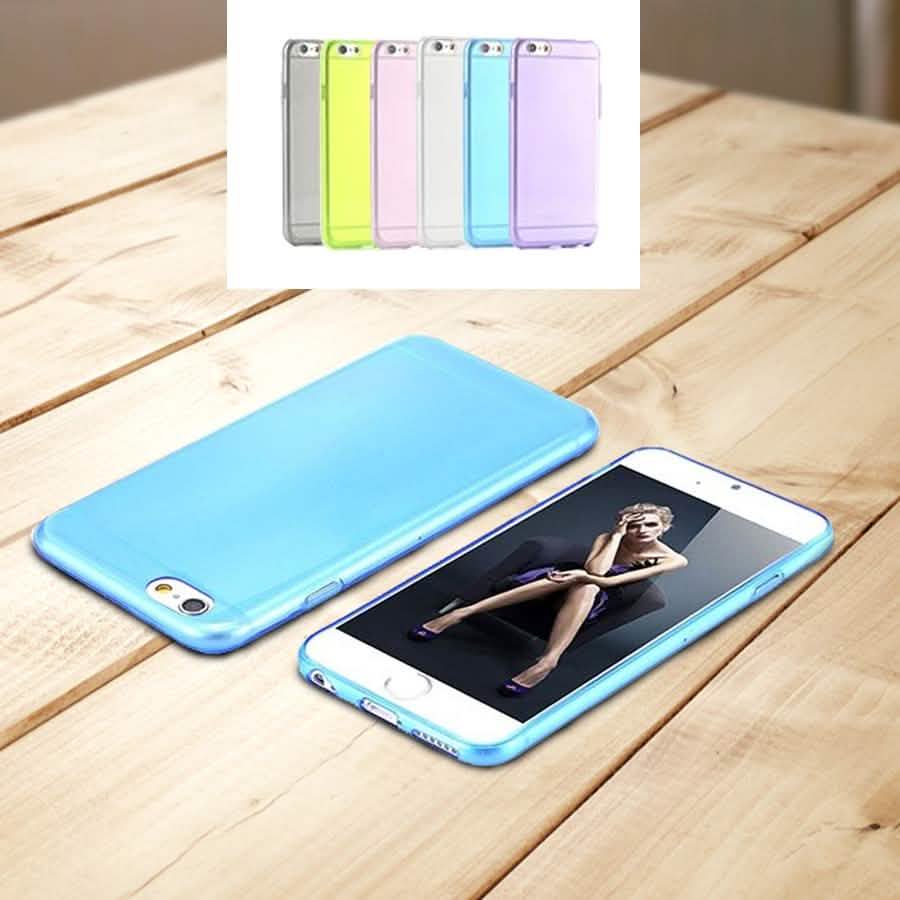 Étui transparent en TPU super flexible pour iPhone 6/6s ou iPhone 6/6s Plus