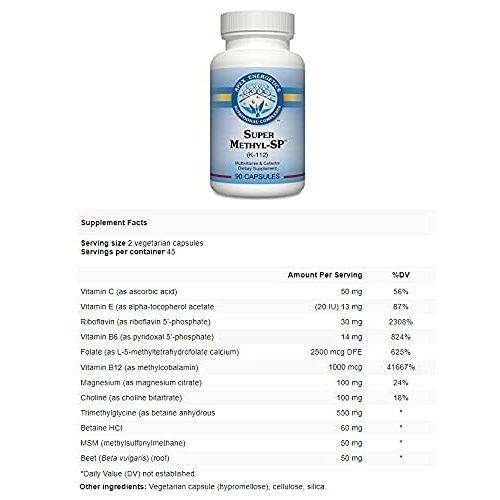 Super Méthyl-SP (K-112), Apex Energetics, 90 Gélules
