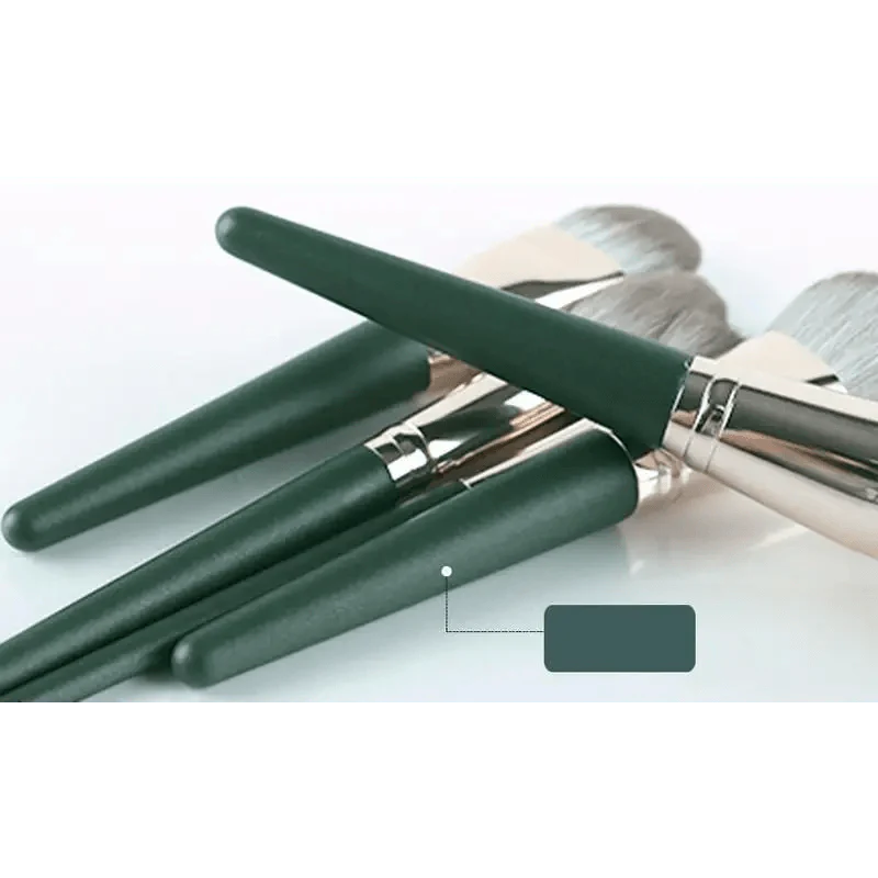 Lot de 14 pinceaux de maquillage professionnels de qualité supérieure pour fond de teint, poudre, blush, fard à paupières, mélangeur à lèvres en bois