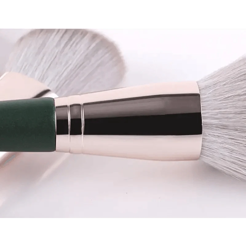 Lot de 14 pinceaux de maquillage professionnels de qualité supérieure pour fond de teint, poudre, blush, fard à paupières, mélangeur à lèvres en bois