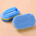 Éponge de nettoyage de qualité supérieure pour cuisine, salle de bain, toilettes, verre de cuisine, mur, avec manche, pour le fond de la baignoire et les outils de nettoyage de salle de bain