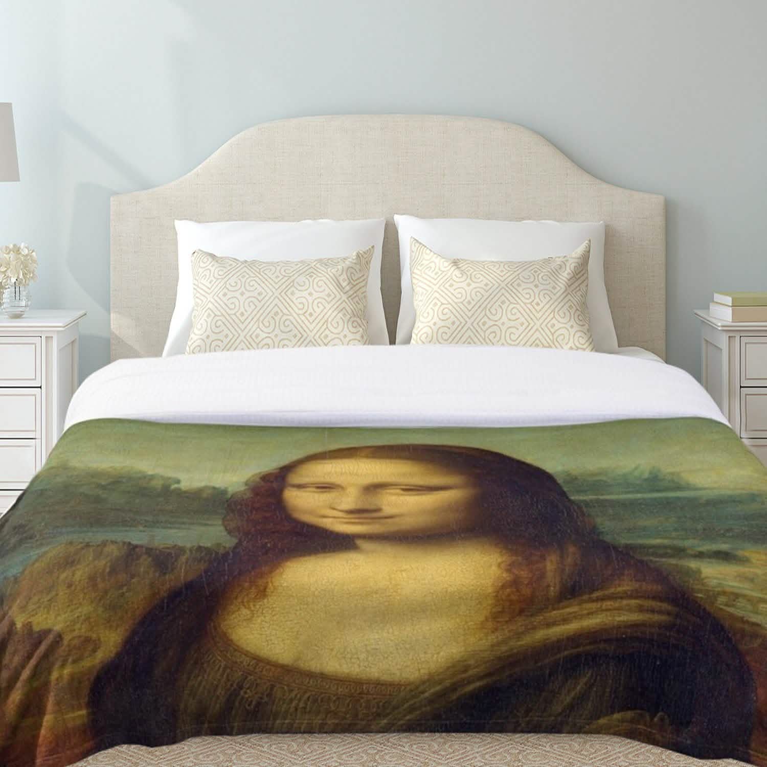 Couvertures polaires ultra douces, confortables et luxueuses avec des tableaux d'art célèbres