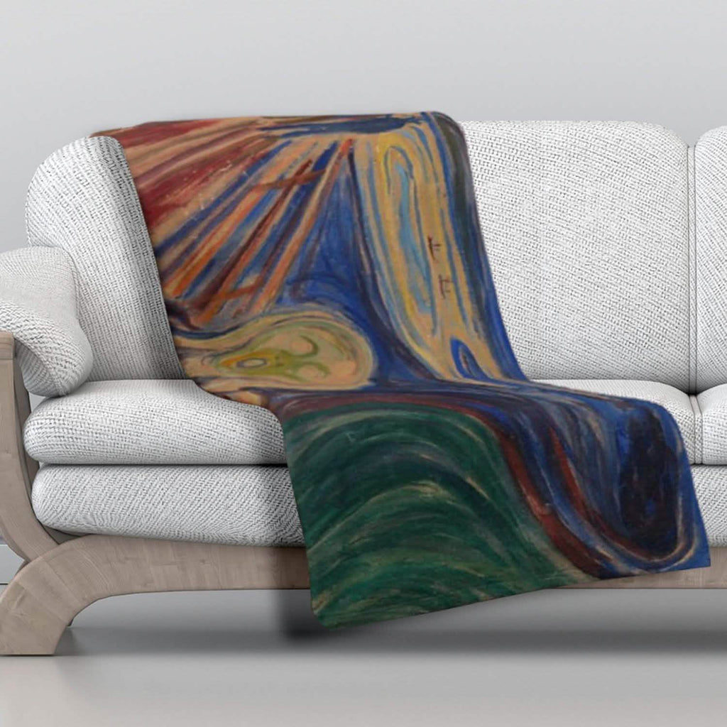 Couvertures polaires ultra douces, confortables et luxueuses avec des tableaux d'art célèbres