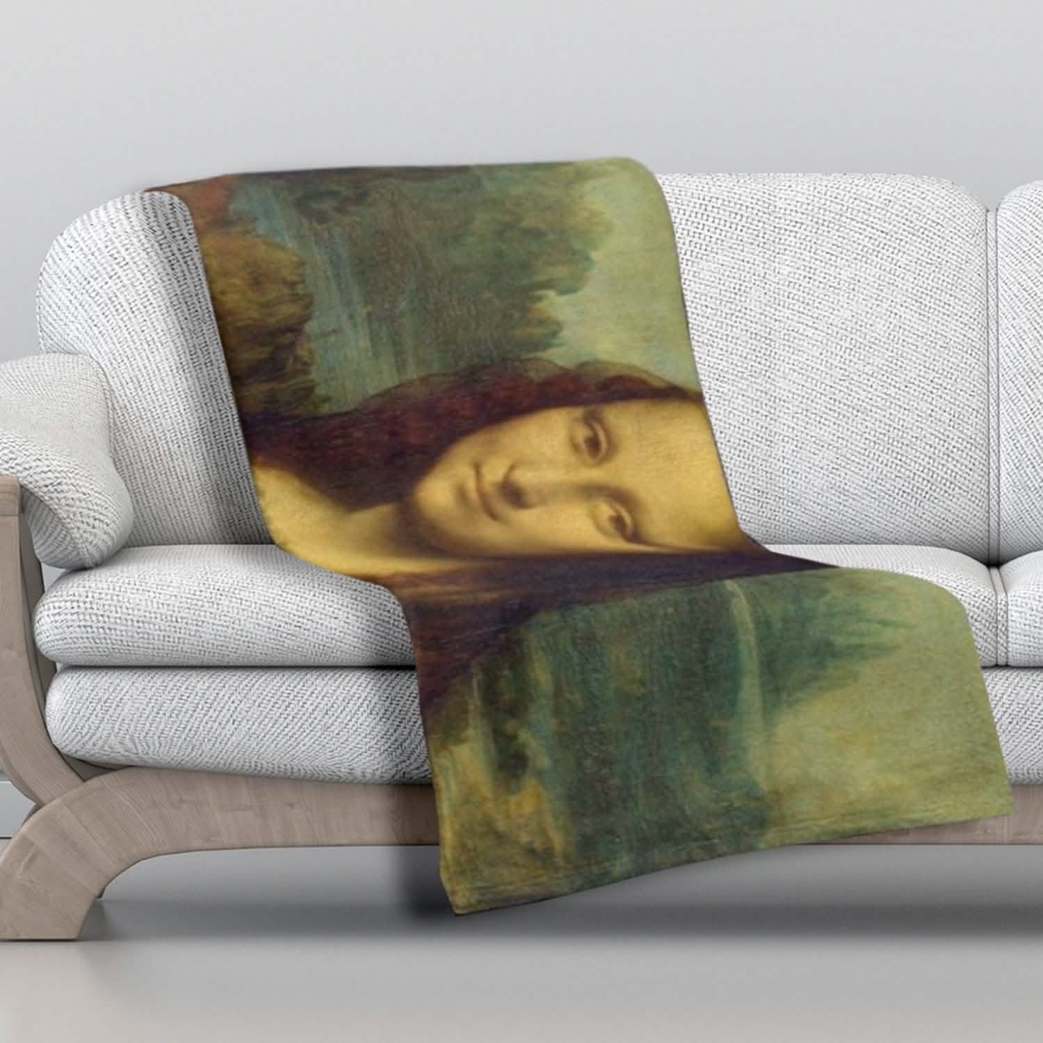 Couvertures polaires ultra douces, confortables et luxueuses avec des tableaux d'art célèbres