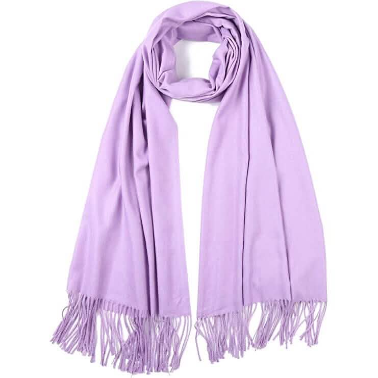 Écharpes longues en laine cachemire super douces - Styles variés