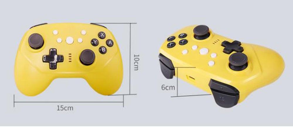 Manette de jeu Bluetooth sans fil durable avec vibration, compatible avec PC et ordinateur portable