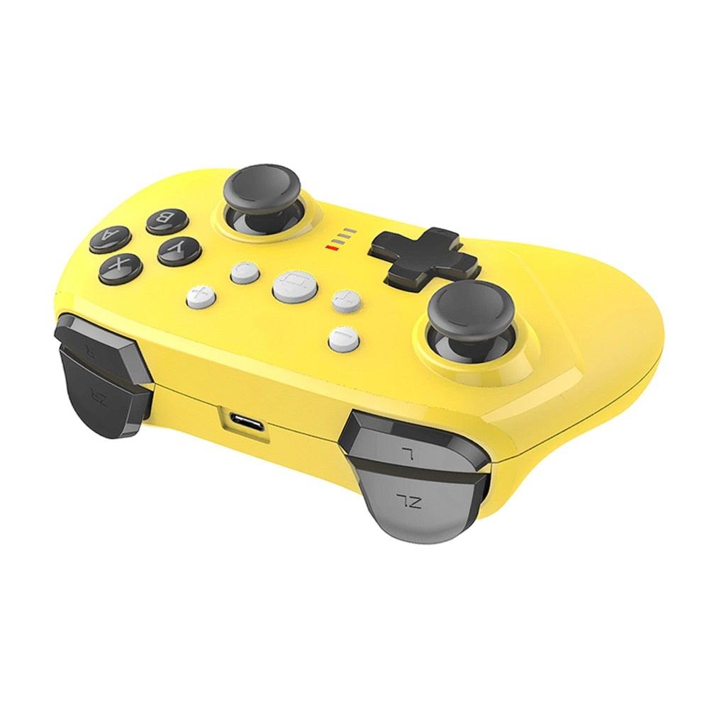 Manette de jeu Bluetooth sans fil durable avec vibration, compatible avec PC et ordinateur portable