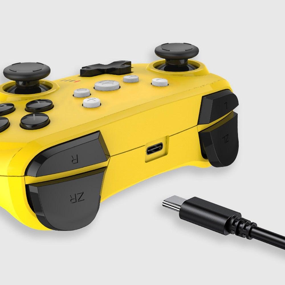 Manette de jeu Bluetooth sans fil durable avec vibration, compatible avec PC et ordinateur portable