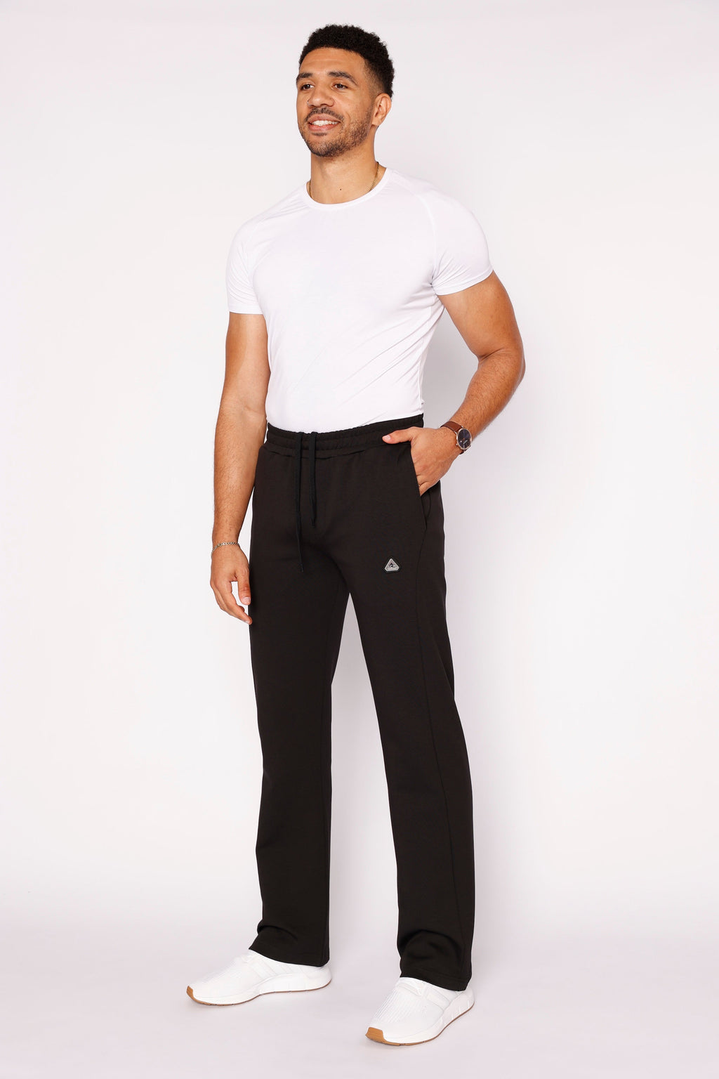 Bas de survêtement athleisure classique SCR - Droit (Coupe Grande Taille)