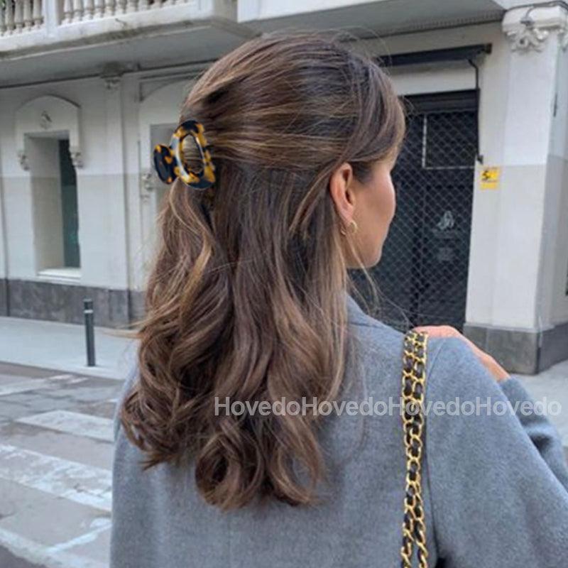 Mini-pince à cheveux mignonne en acétate pour femmes et filles, pinces à cheveux chic, épingles à cheveux en forme de crabe, pinces à griffes pour le coiffage, accessoires de cheveux tendance et magnifiques pour femmes