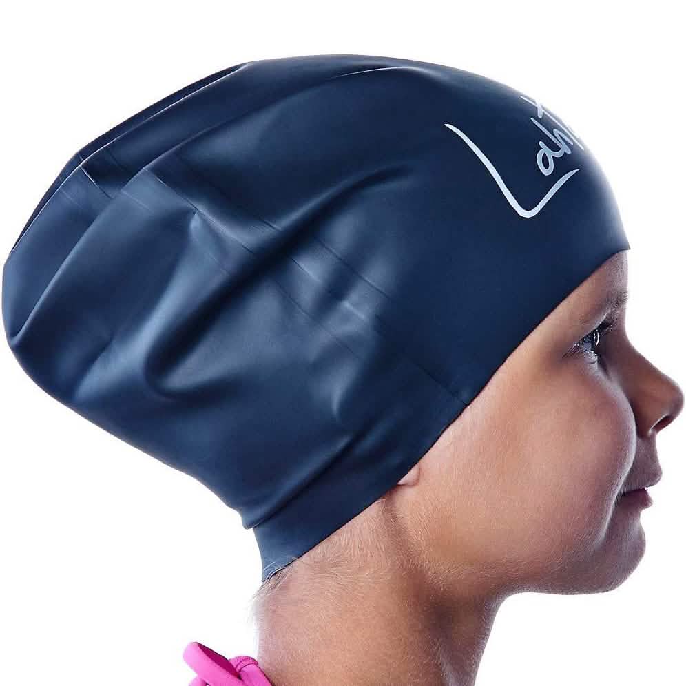 Bonnets de bain pour enfants aux cheveux longs