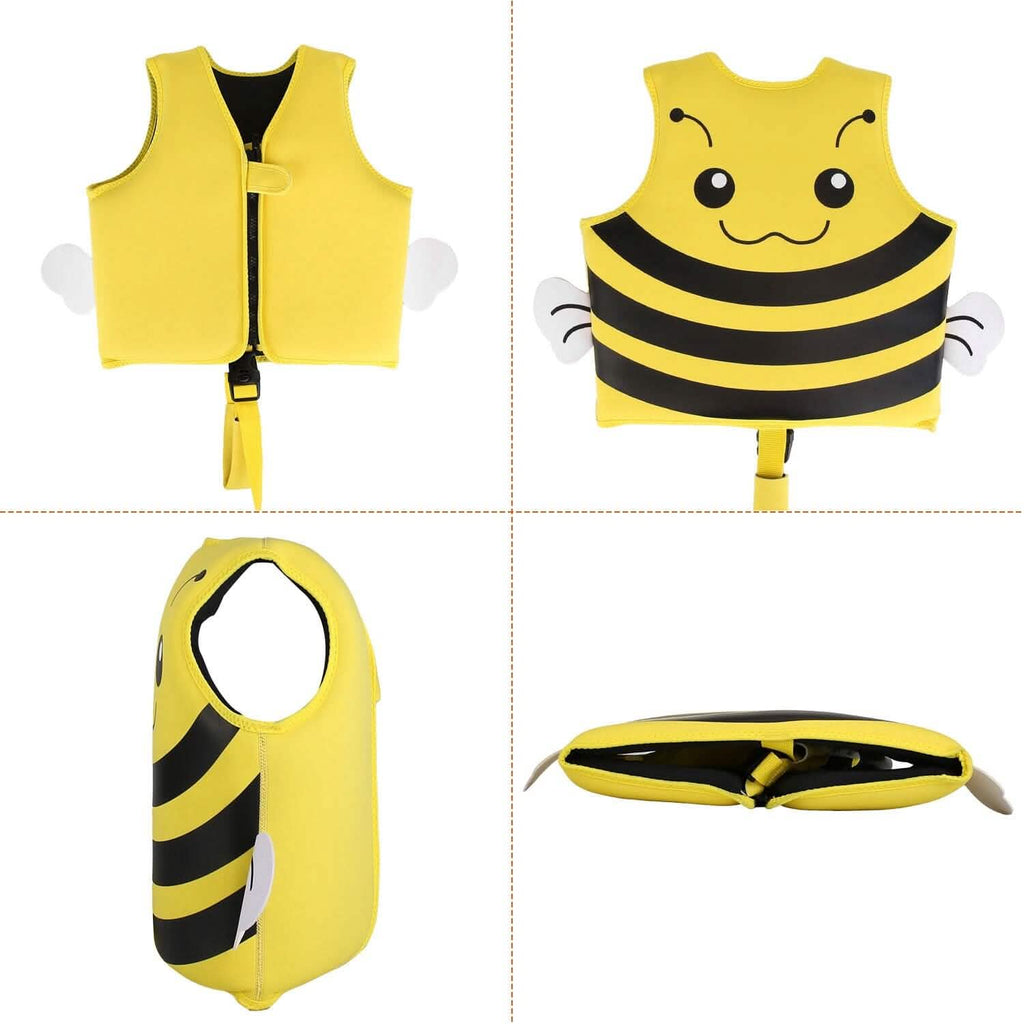 Gilet de flottaison pour enfants avec sangle d'entrejambe réglable