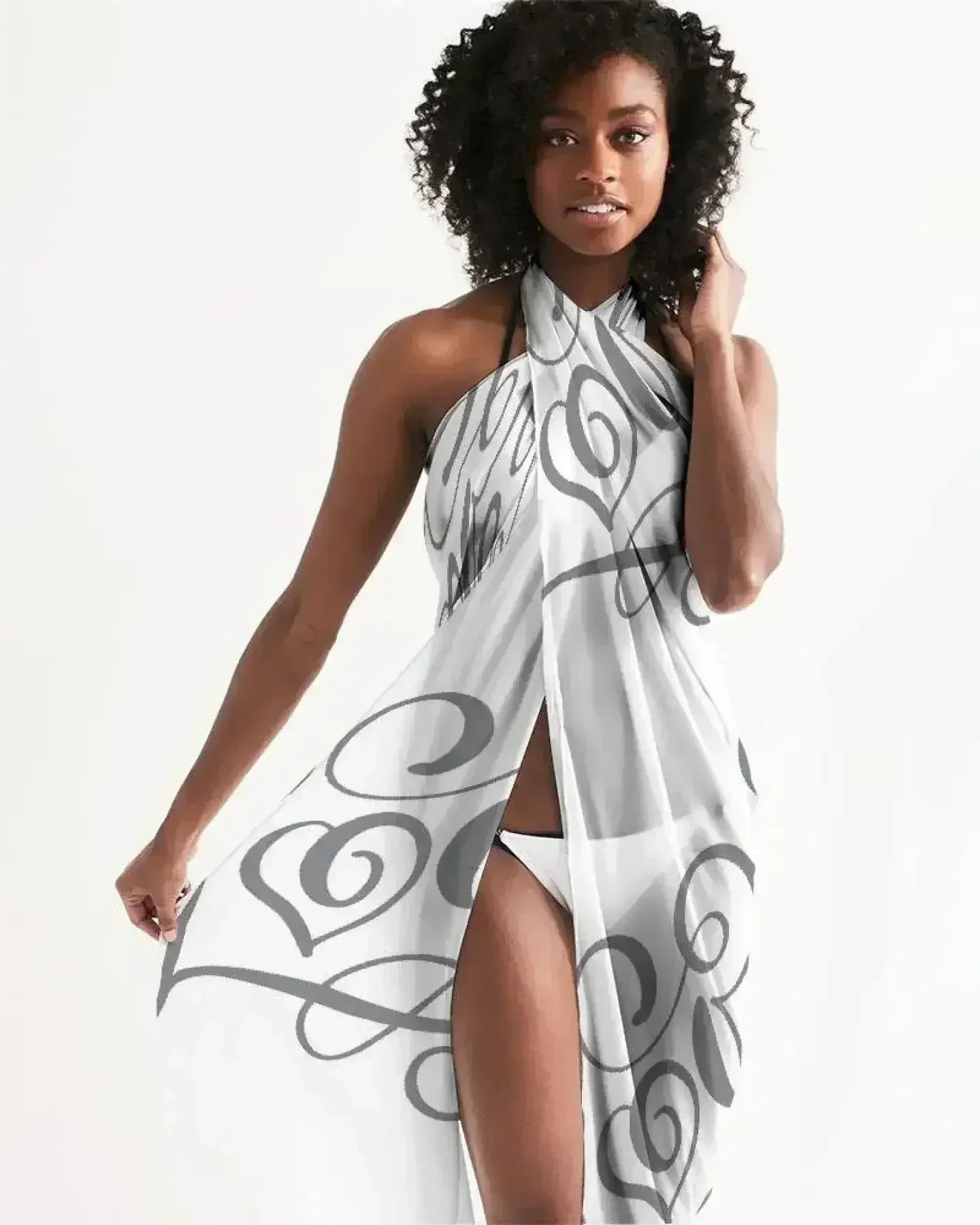 Cache-maillot gris Sheer Love