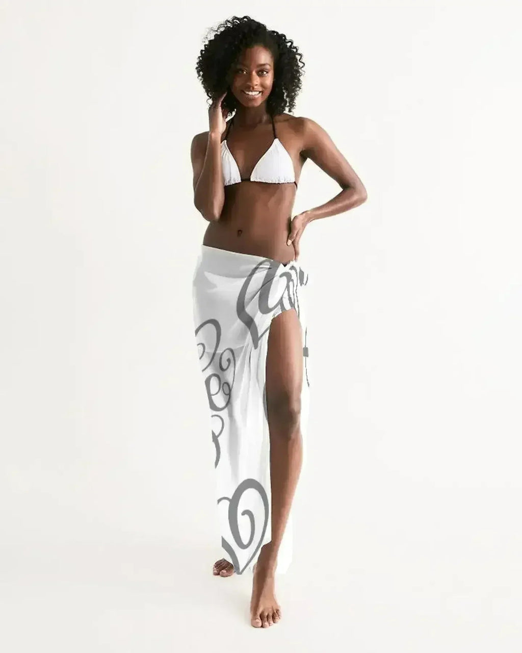 Cache-maillot gris Sheer Love