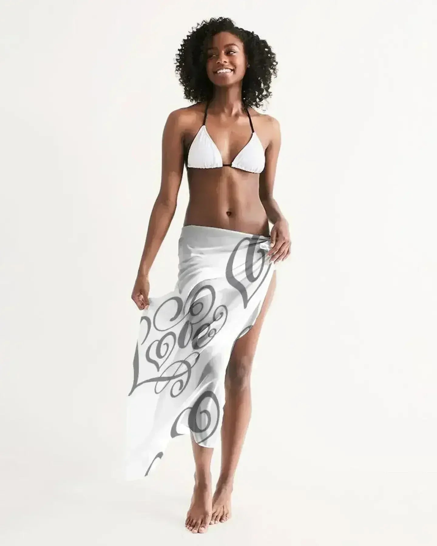 Cache-maillot gris Sheer Love