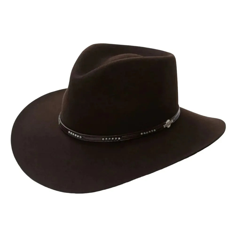 Chapeau de cowboy Stetson Llano 16 en feutre de laine (4X)