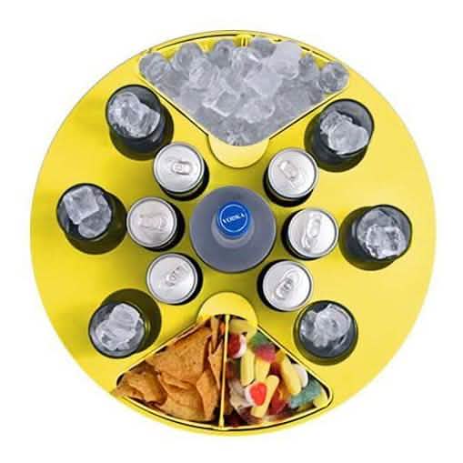 Mini-bar portable en T