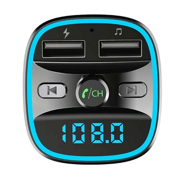 Transmetteur FM Bluetooth 5.0 T25 pour voiture