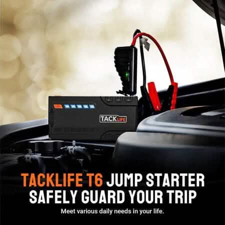 Démarreur de voiture T6 800A Peak 18000mAh