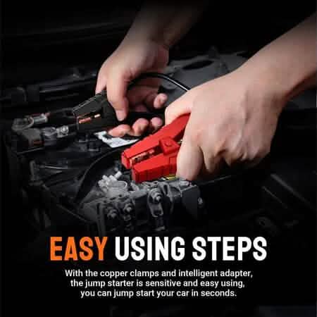 Démarreur de voiture T6 800A Peak 18000mAh
