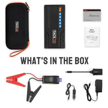 Démarreur de voiture T6 800A Peak 18000mAh