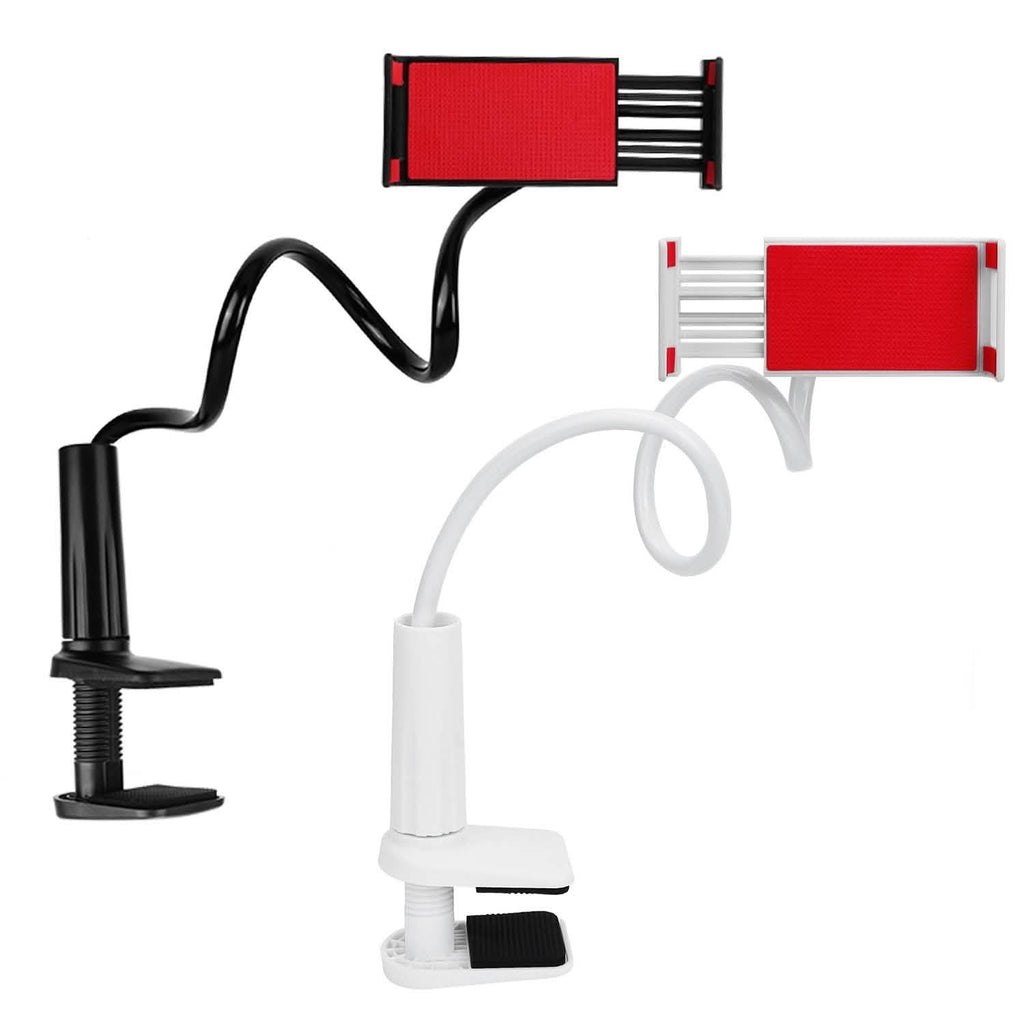 Support de bras flexible pour tablette avec pince rotative à 360°