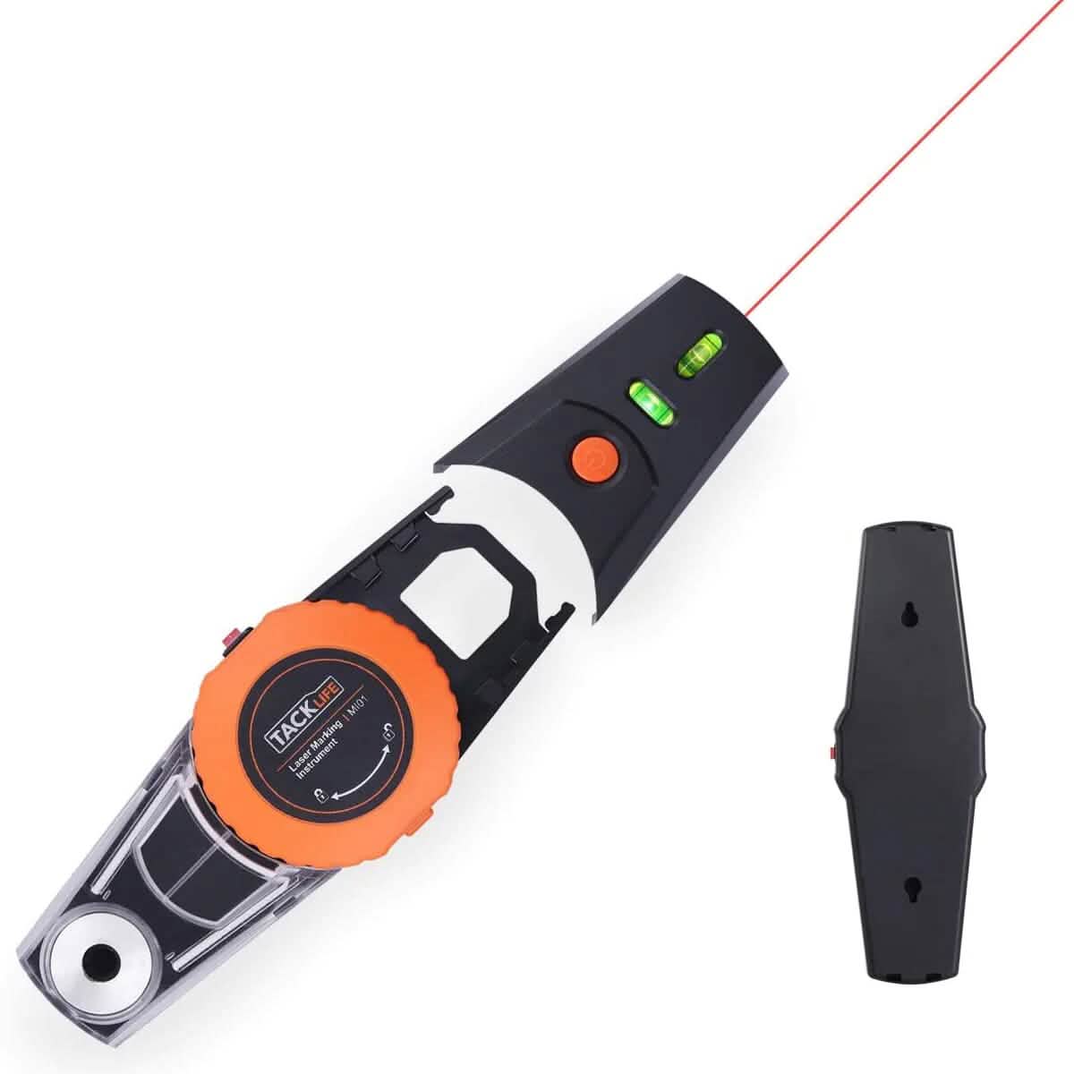 Instrument de marquage laser TACKLIFE 9 m avec 2 niveaux à bulles MI01
