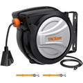 Tacklife Rallonge Rétractable, Enrouleur de Câble de 19,8 m + 1,4 m