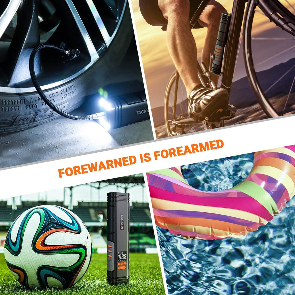 Compresseur portable sans fil rechargeable Tacklife X1