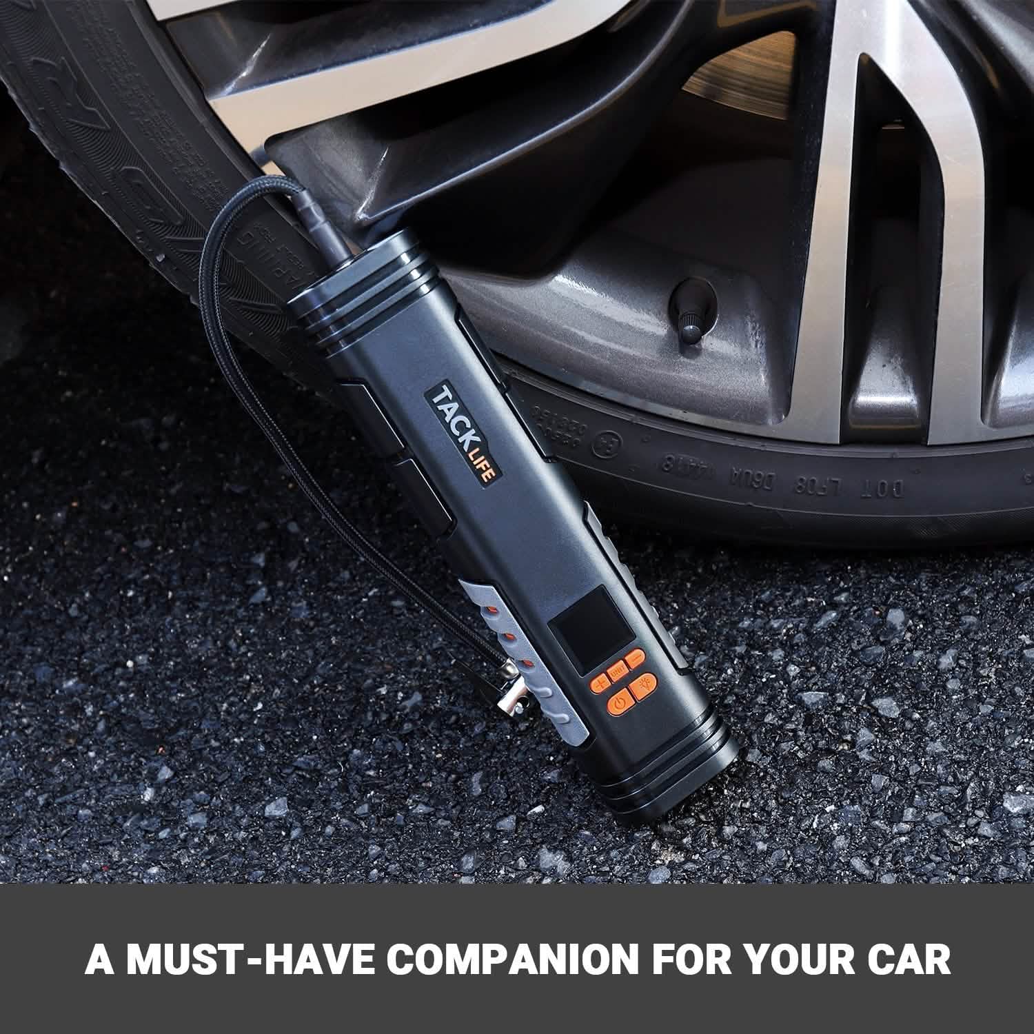 Compresseur portable sans fil rechargeable Tacklife X1