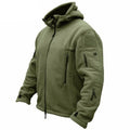 Veste Tactique Veste de Combat Sports de Plein Air Randonnée Veste Légère et Douce Homme Veste Chaude Multi-Poches Veste de Plein Air à Capuche Veste d'Aventure Pour la Randonnée l'Entraînement