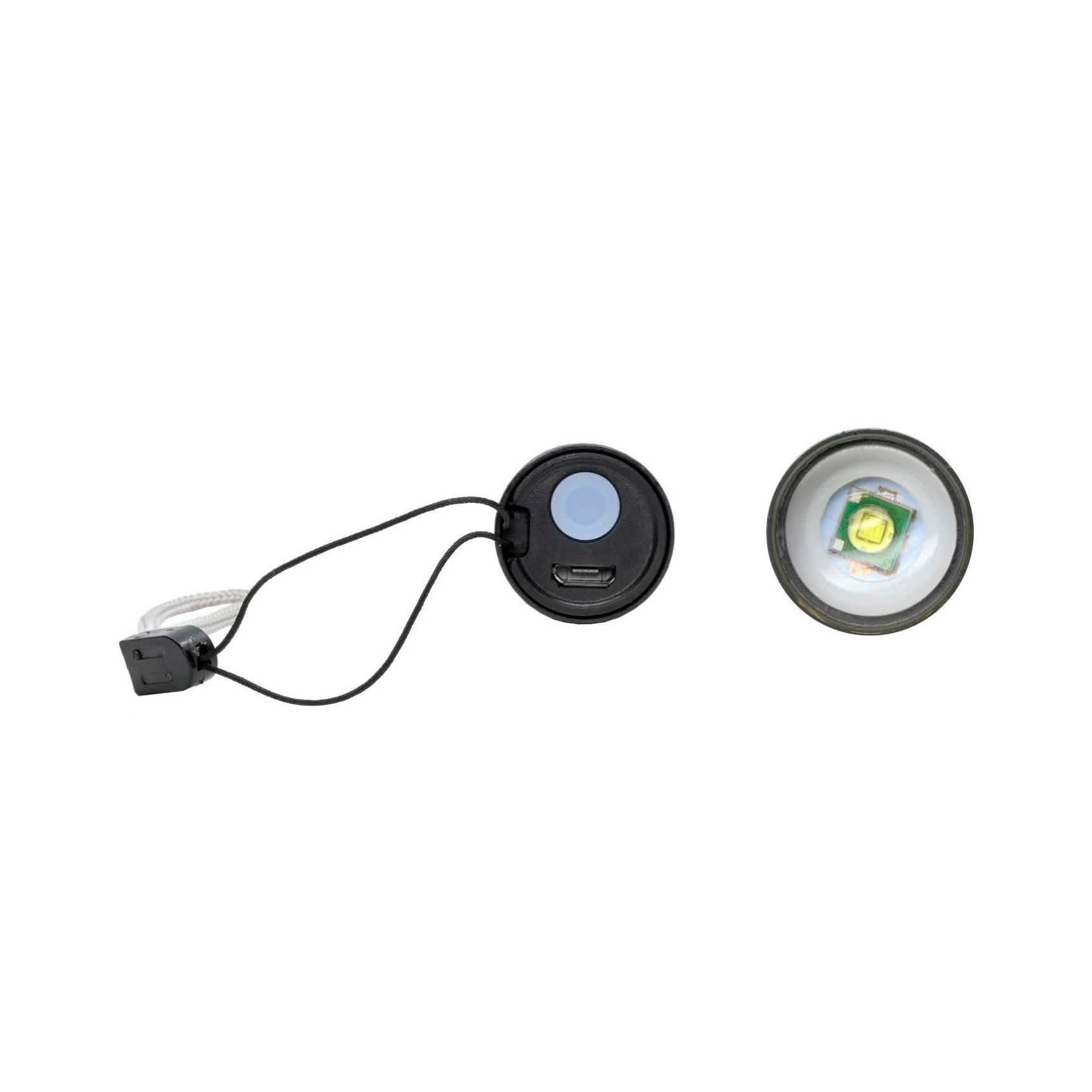 Mini lampe de poche tactique XPE COB